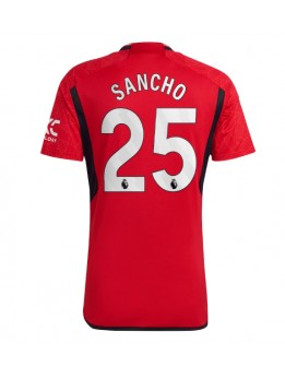 Manchester United Jadon Sancho #25 Replika Hemmakläder 2023-24 Kortärmad